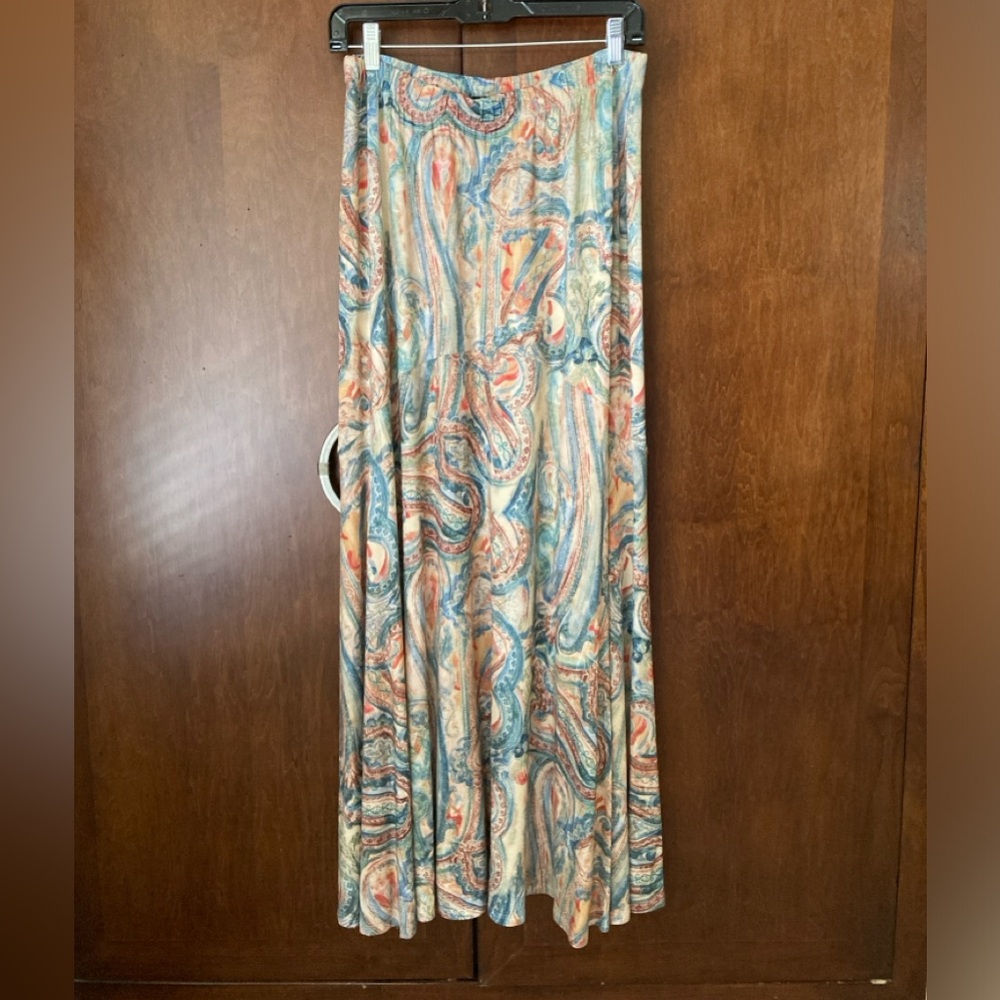 Peruvian Connection Maxi Skirt Size M